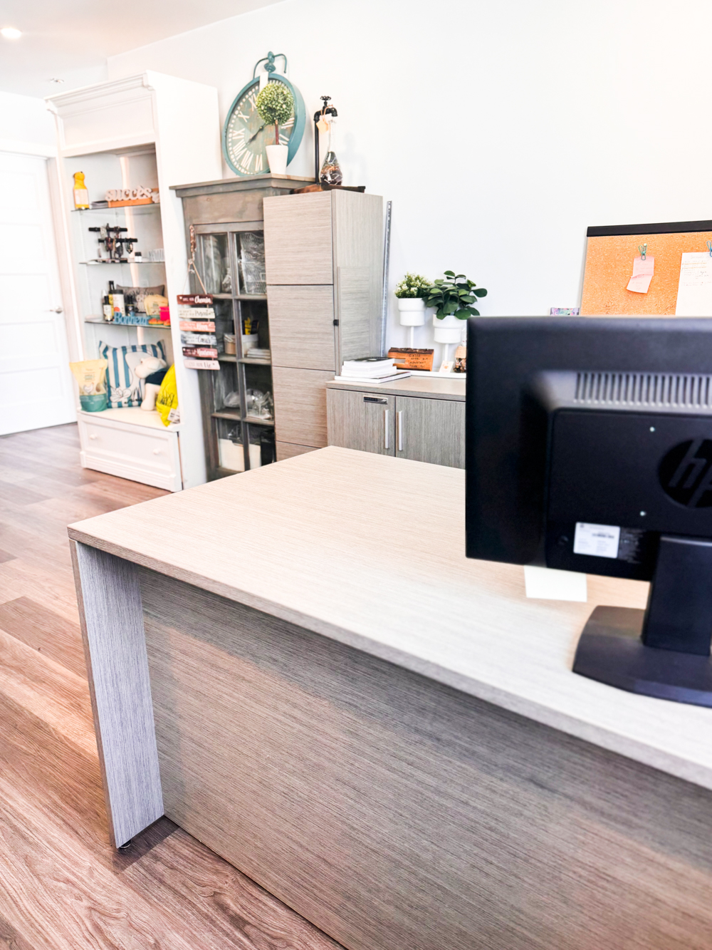 Espace d'accueil professionnel